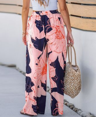 Women's Simple Days Floral Pants