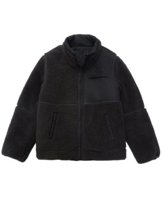 Little and Big Boys' Reversible Lightweight Fleece Jacket