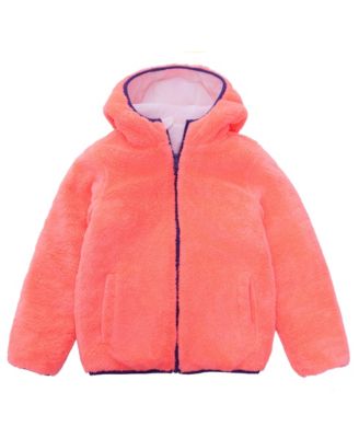Little and Big Girls' Reversible Fleece Jacket
