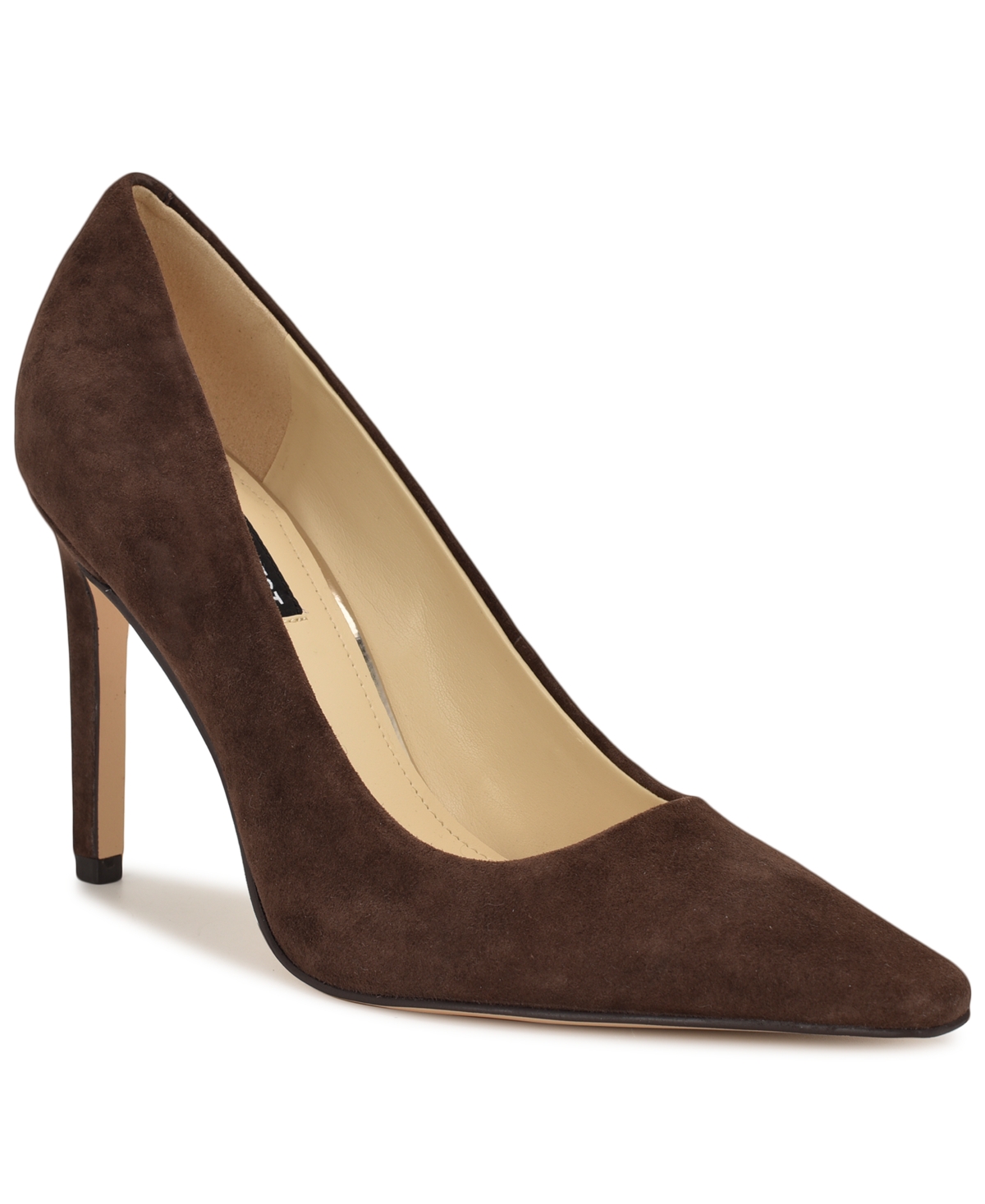 Nine West Women's Oraye Snip Toe High Stiletto Pumps In Brown