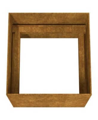 Medium Corten Steel Decorative Inlay Planter