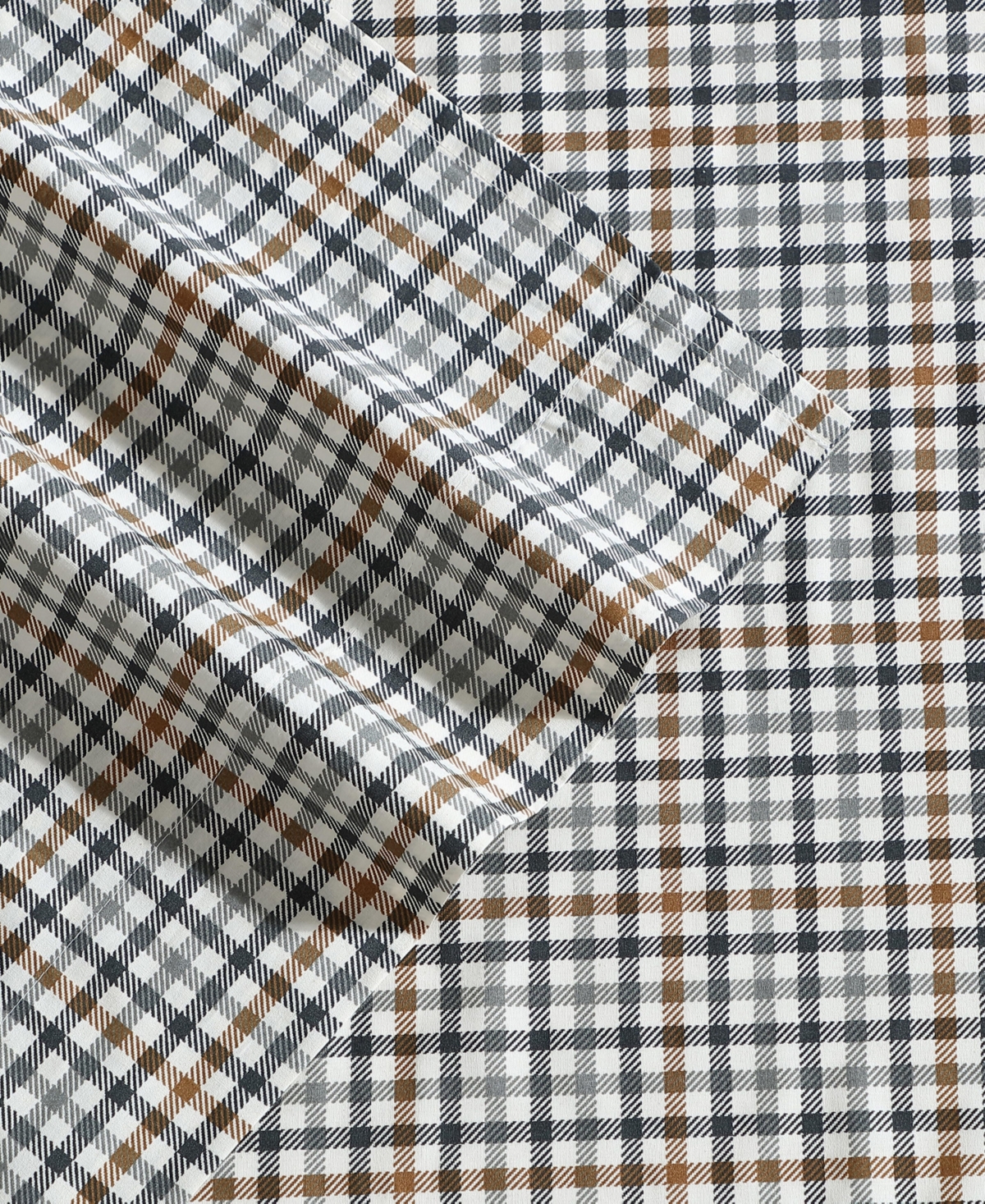 Eddie Bauer Printed 100% Cotton Percale 4-pc. Sheet Set, Full In White