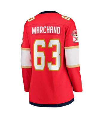 Women's Brad Marchand Red Florida Panthers Home Breakaway Player Jersey