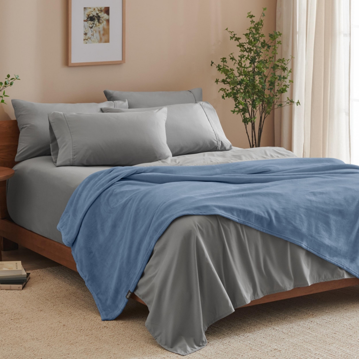 Bare Home Microplush Kids Blanket