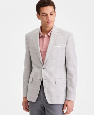 Men's Classic-Fit Linen-Blend Blazer