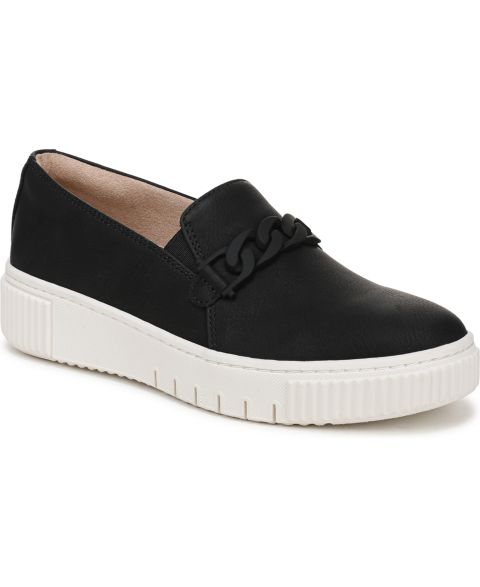 Женские кроссовки Naturalizer Trish Slip-On, цвет: Чёрная искусственная кожа