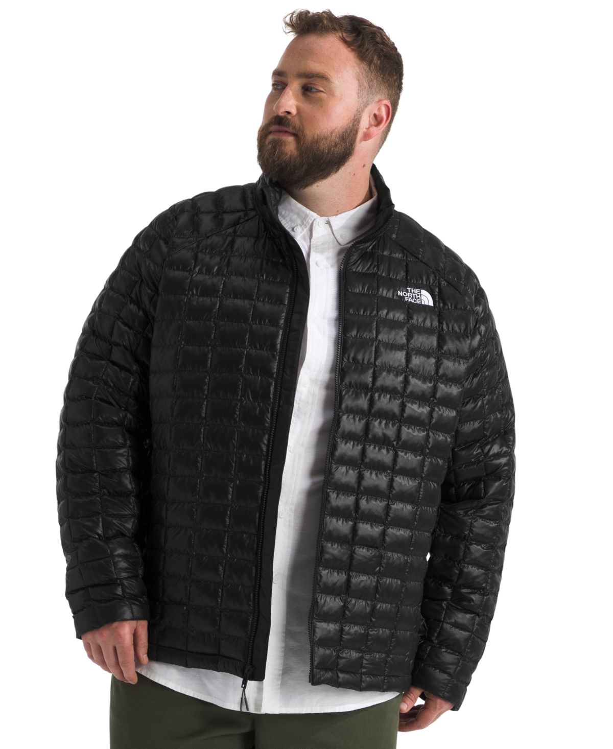 The North Face Men's Big Thermoball Jacket In Black