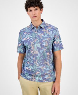 Tommy Bahama - Men's Short Sleeve Bali Jungle Polo Shirt