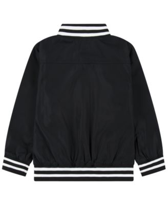 Boys 4-7 Shiny Mesh Lined Bomber Jacket