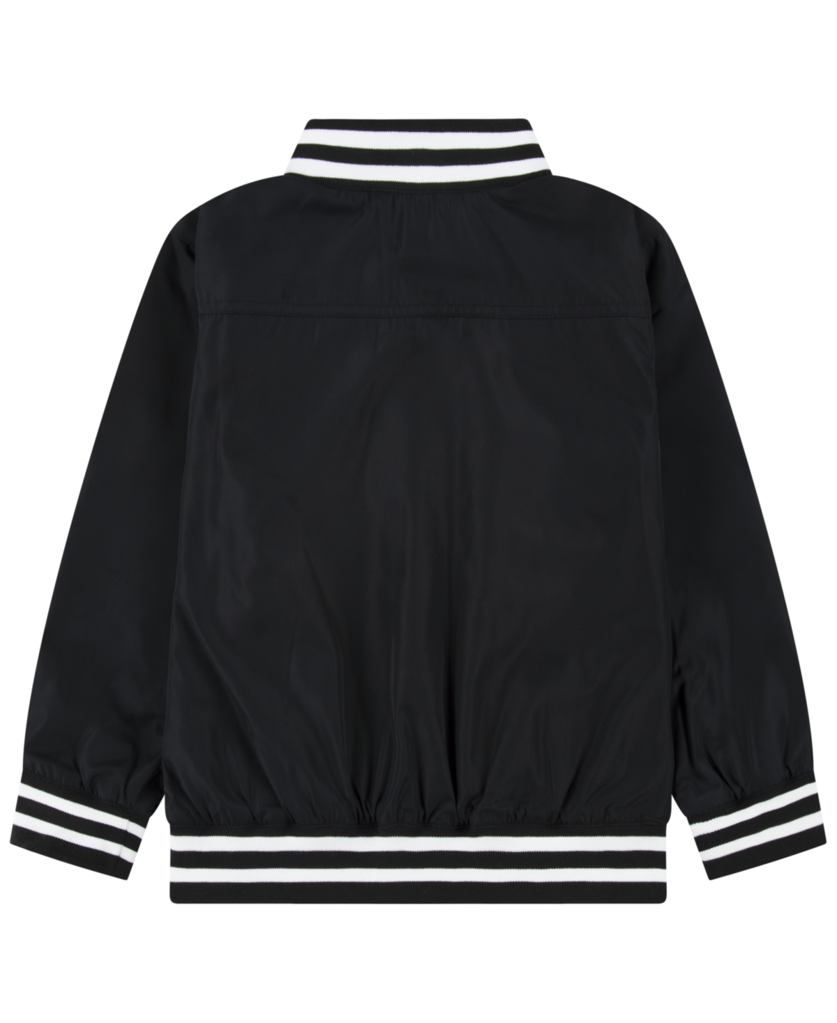Levi's Boys 4-7 Shiny Mesh Lined Bomber Jacket In Black