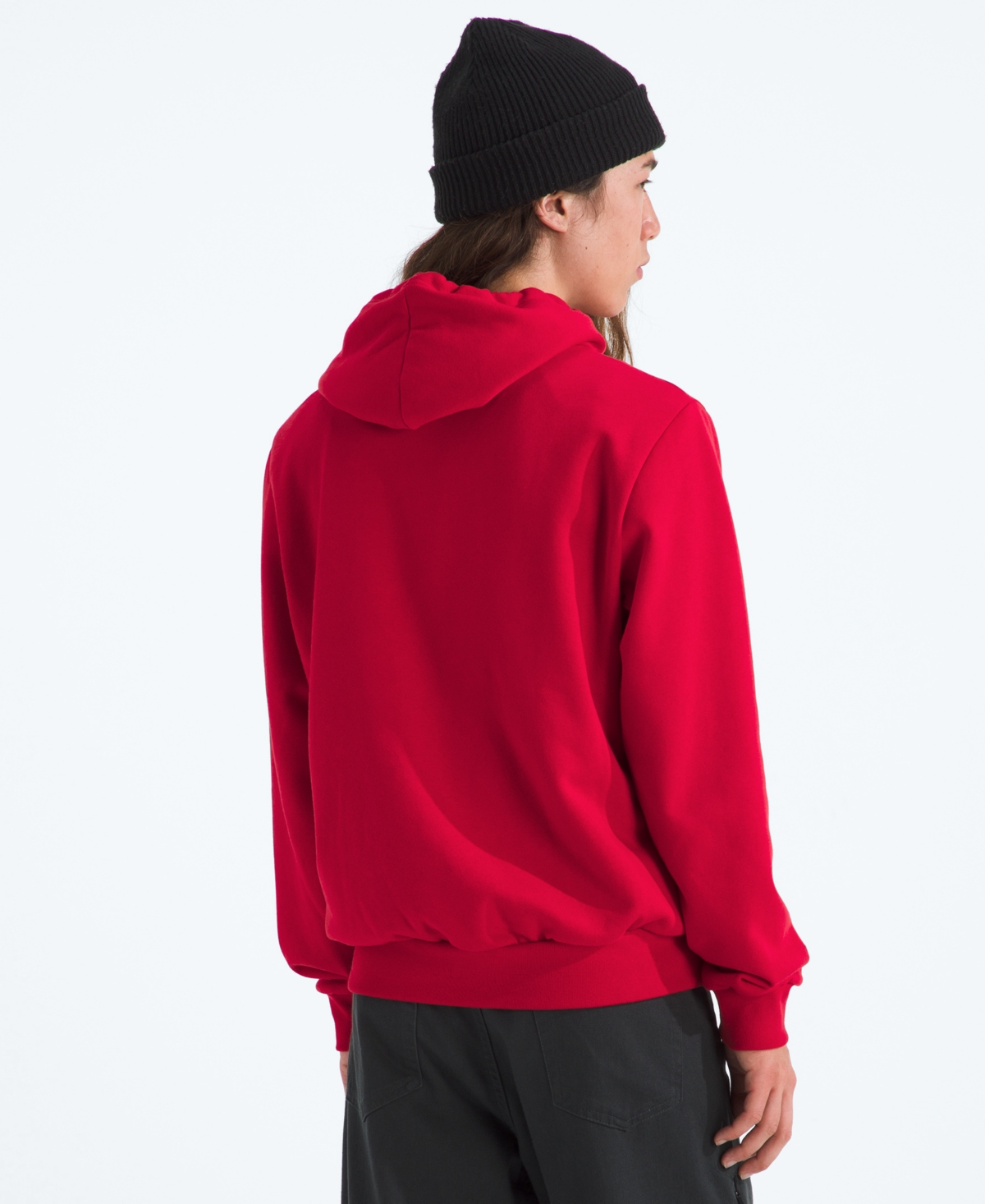 The North Face Men's Evolution Half Dome Full Zip Hoodie In Red