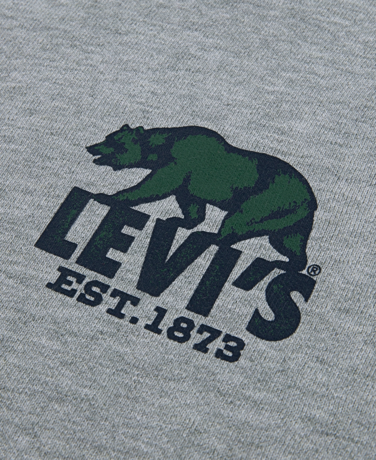Levi's Boys 8-20 Winter Bear Pullover Hoodie In Gray