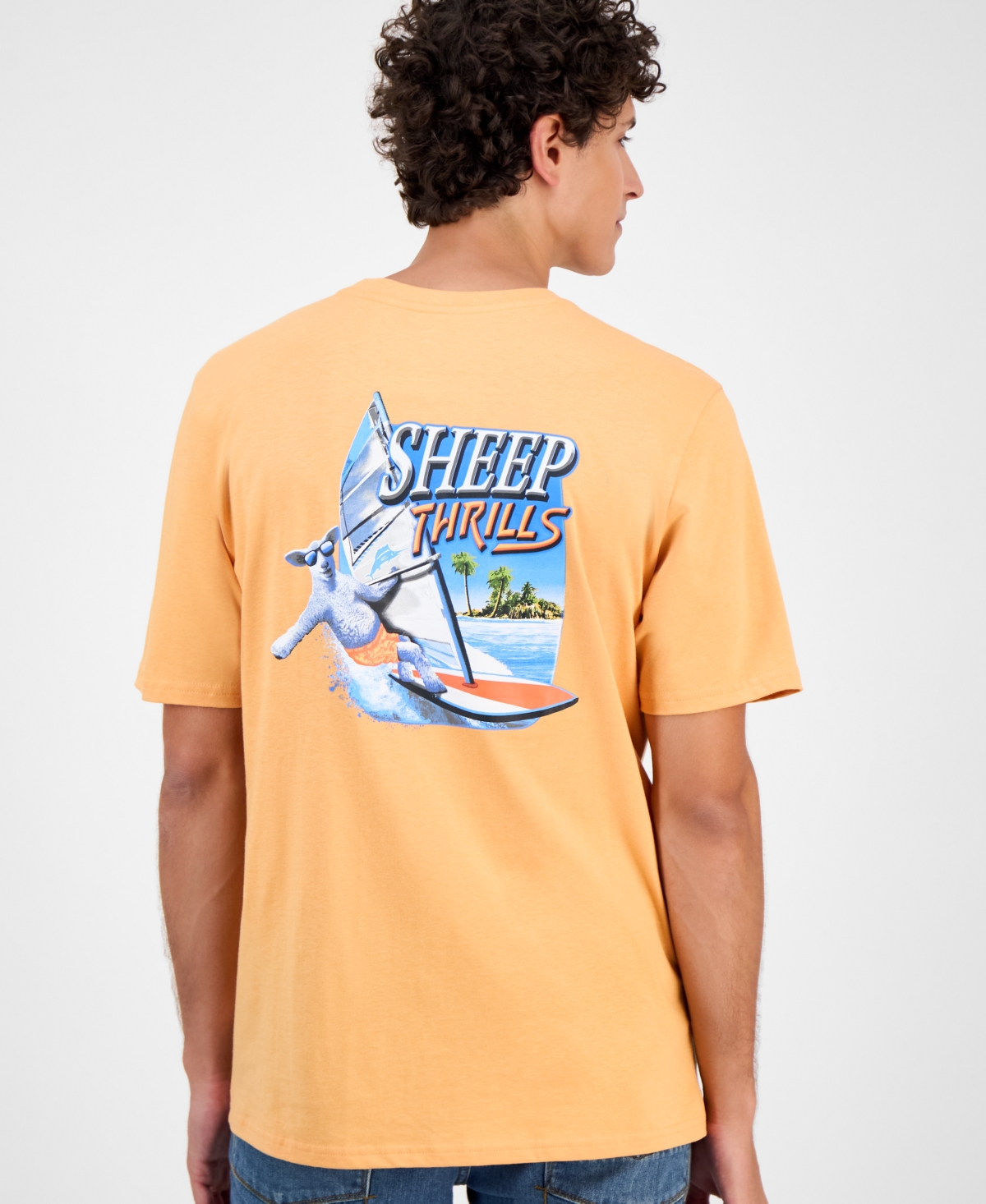 Tommy Bahama Men's Short Sleeve Sheep Thrills Graphic T-Shirt
