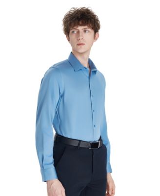 Men's Sateen Solid Dress Shirt, Macy's Exclusive