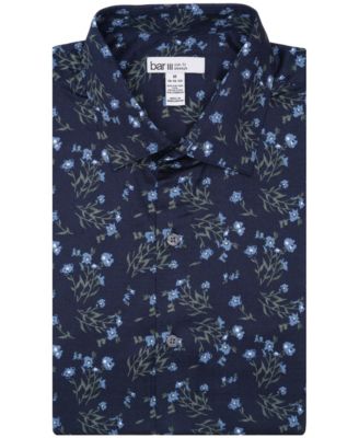 Men's Tossed Bouquet Print Dress Shirt, Macy's Exclusive