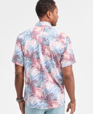 Men's Tortola Cartago Palms Short-Sleeve Shirt
