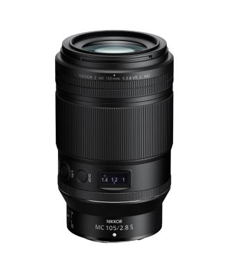 NIKKOR Z MC 105mm f/2.8 VR S Lens, Bundle with Hoya NXT Plus 62mm UV+CPL Filter Kit, Cleaning Kit