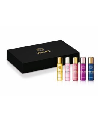 Free Versace 5-Pc. Travel Spray Coffret with a $128 Versace
