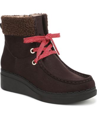 Women's Devon Wedge Zip Short Boots