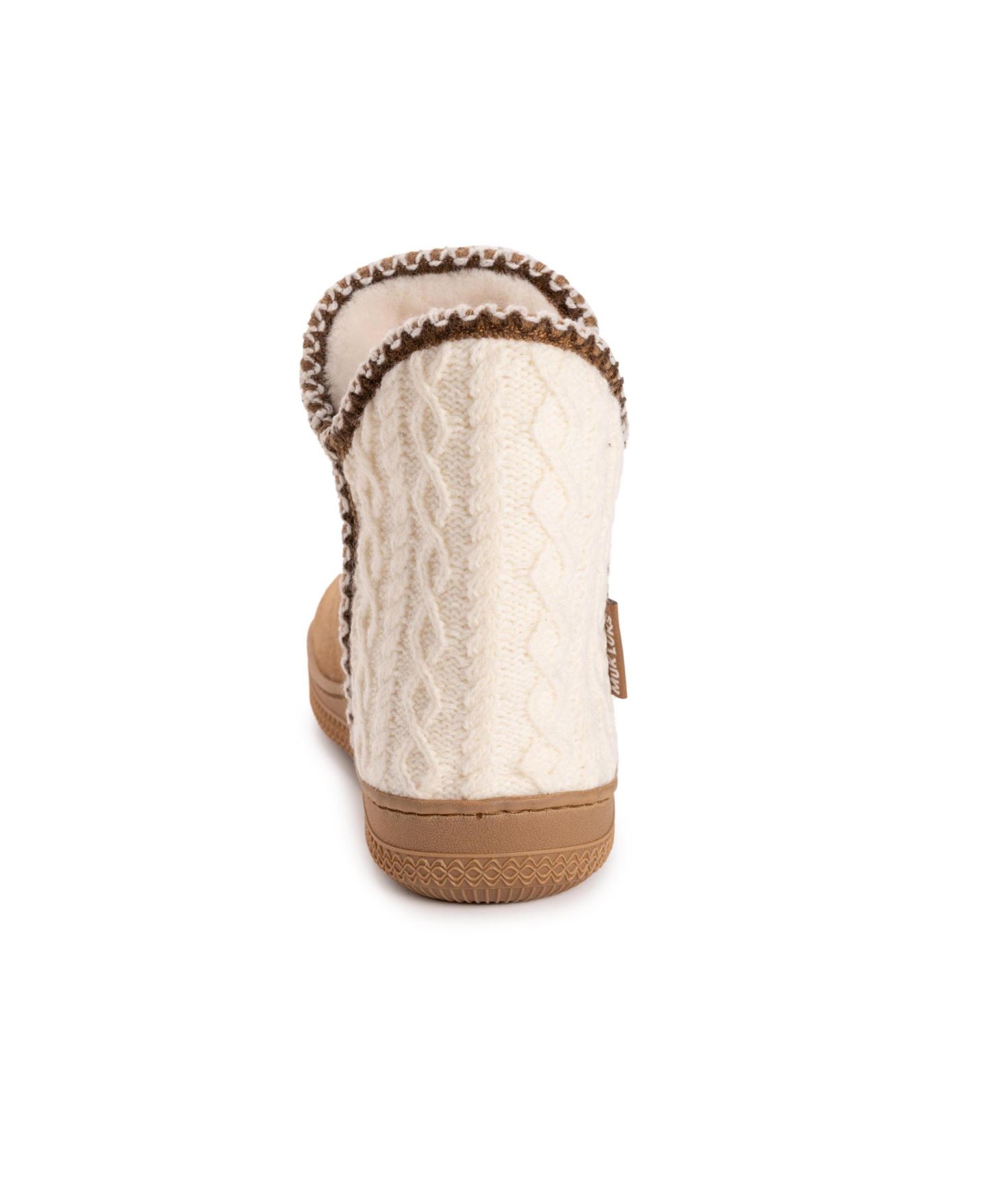 Женские тапочки MUK LUKS Amira Paige Slipper, цвет: Серо-коричневый — фото 8