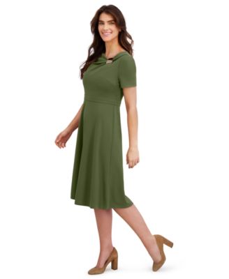 Petite Short Sleeve Dress