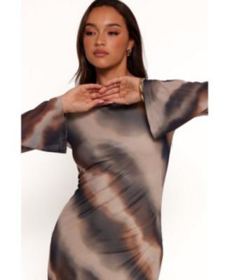 Women's Pandora Long Sleeve Maxi Dress