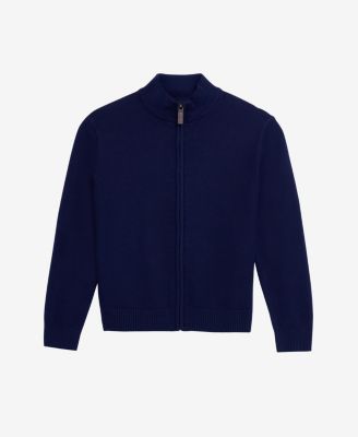 Boy's Full Zip Cardigan Sweater
