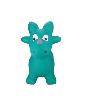 Inflatable Bouncy Ride-On Hopper W/ Pump - Dino