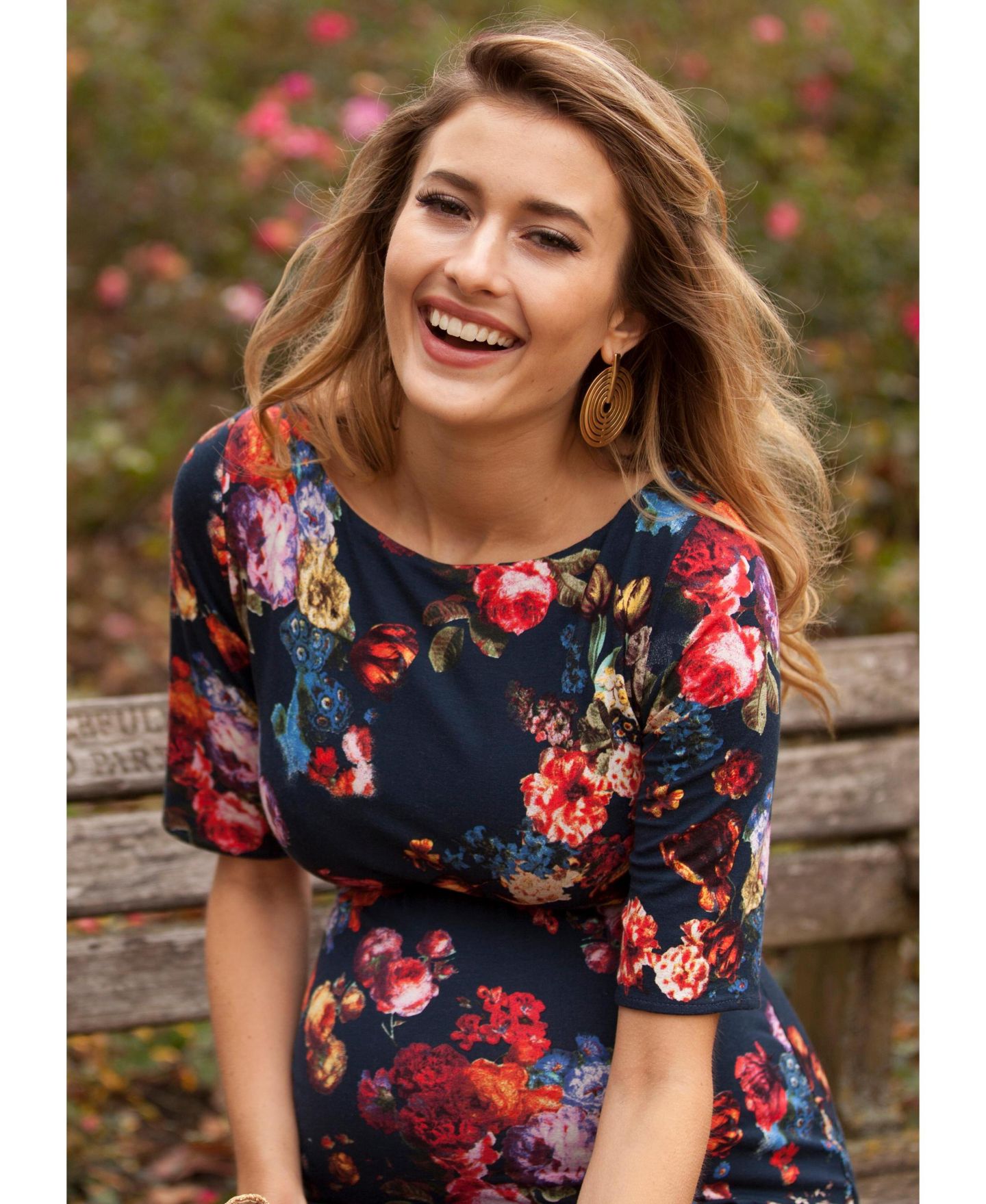Женское платье Tiffany Rose Maternity Tiffany Rose Anna Shift, цвет: Тёмно-синий — фото 7