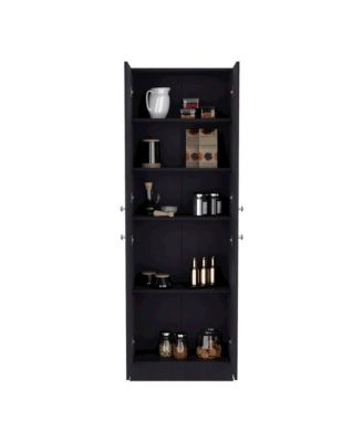 Coahoma Freestanding Modern Kitchen Pantry Cabinet