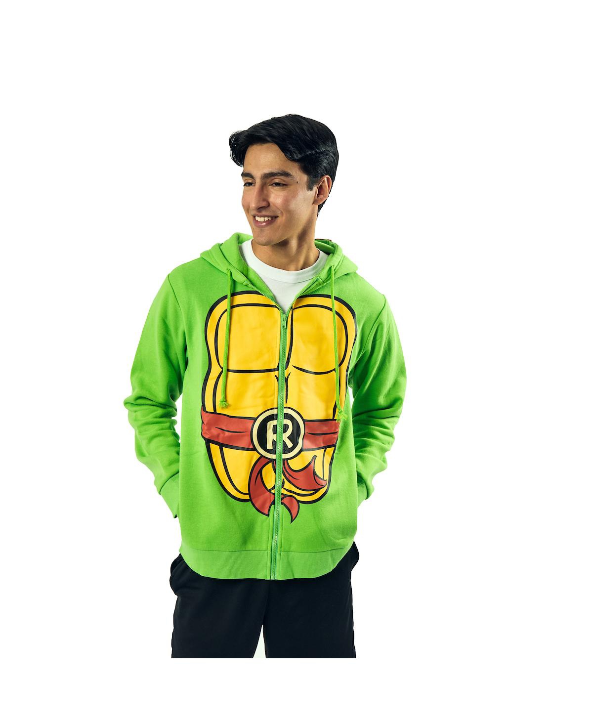 Teenage Mutant Ninja Turtles Raphael Long Sleeve Men's Green Cosplay Hoodie