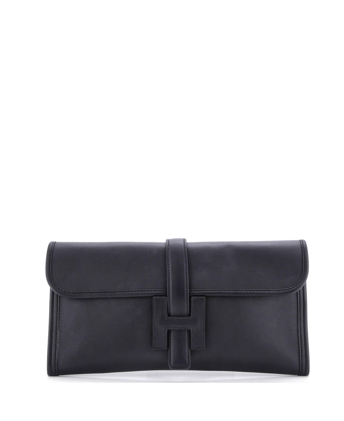 Pre-Owned HERMES 29 Jige Elan Clutch Swift
