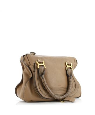 Medium Marcie Satchel Leather
