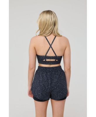 Women's Solid Medium Support Infinite Sports Bra