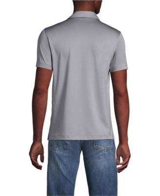 Men's School Uniform Rapid Dry Short Sleeve Modern Fit Polo