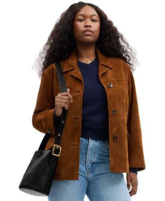 Bleecker Small Leather Bucket Bag 21