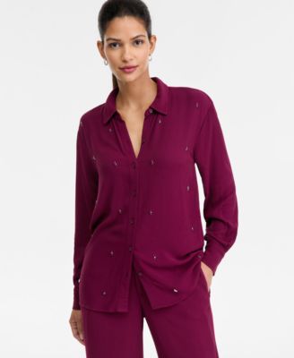 I.N.C. International Concepts - Women's Embellished Blouse