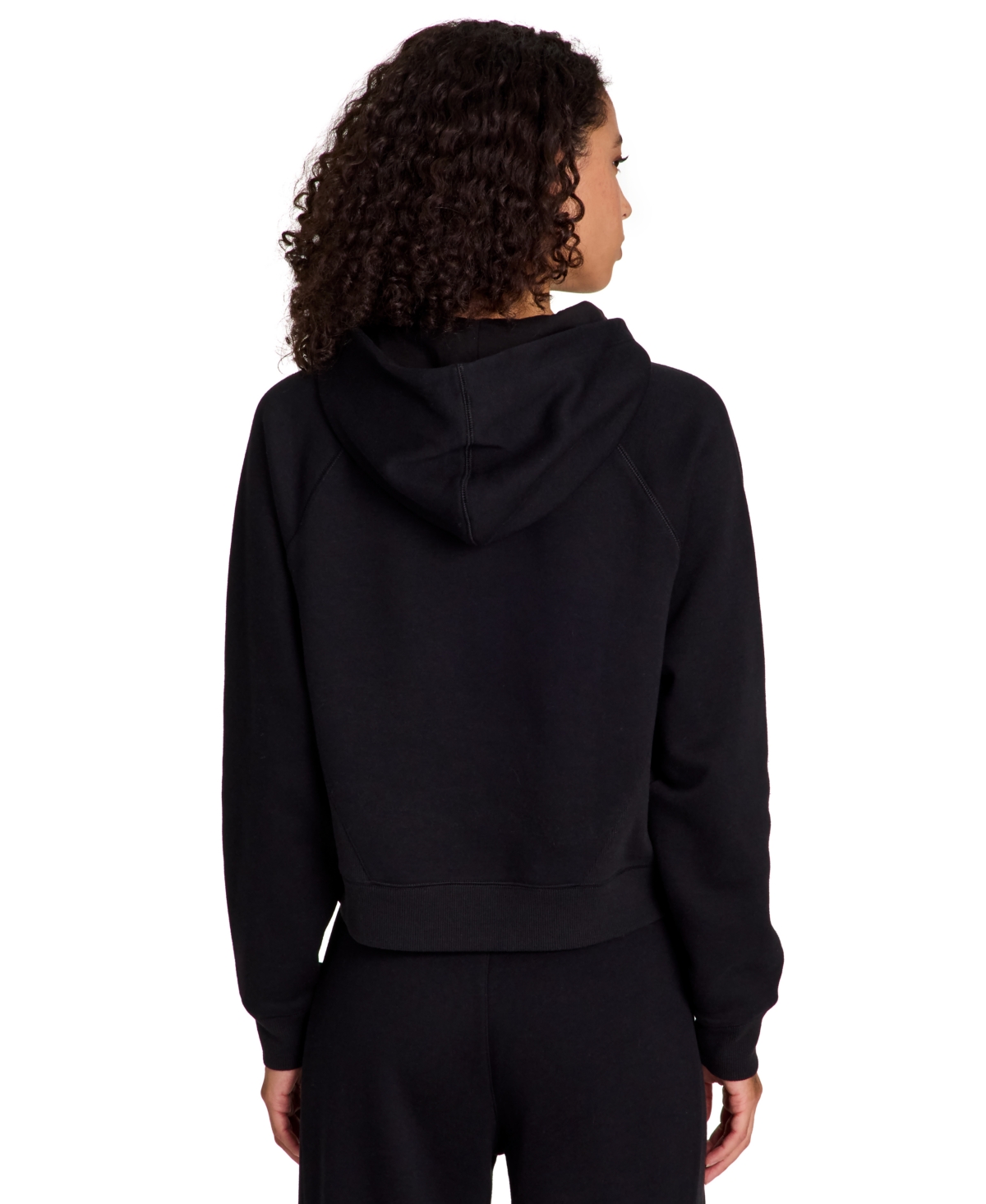 Reebok Women's Kangaroo Pocket Hoodie In Black