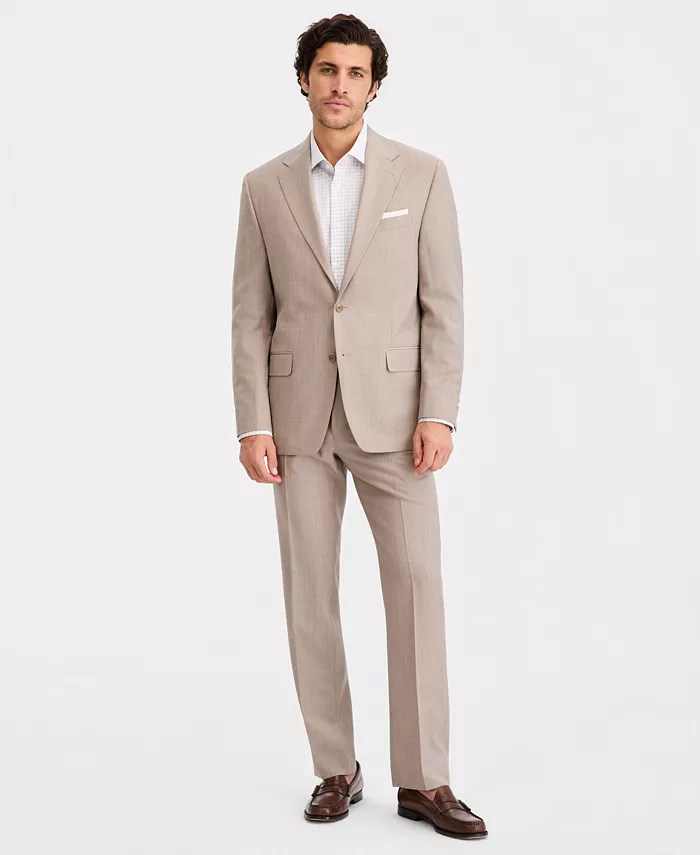 Men's Classic Fit Wool-Blend Suit Separates - thumbnail 4