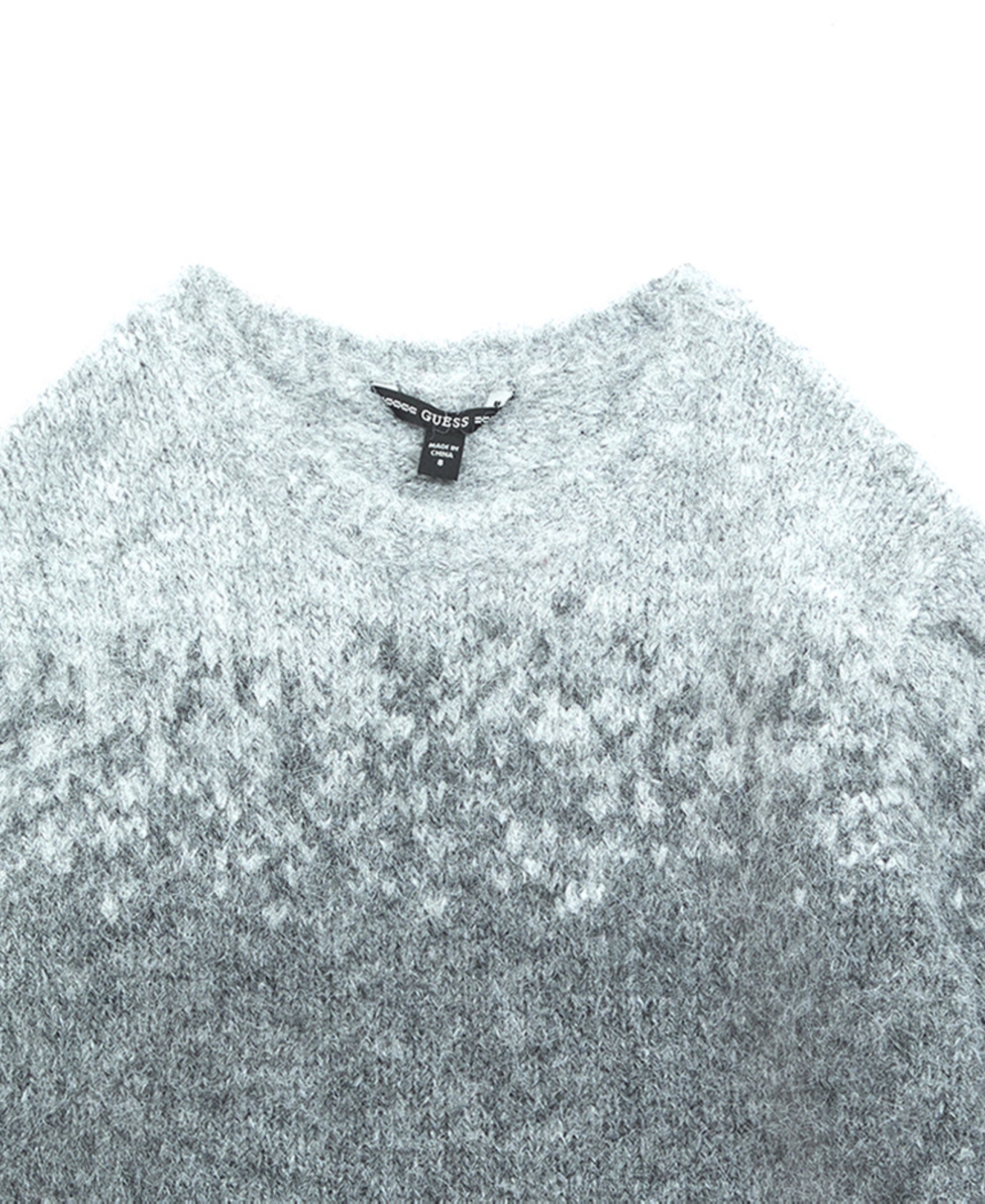 Guess Big Boys Long Sleeve Crewneck Sweater