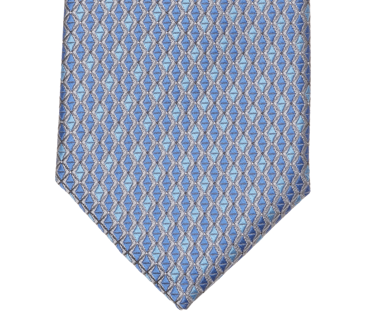 Perry Ellis Portfolio Men's Nilsson Geometric Tie In Blue
