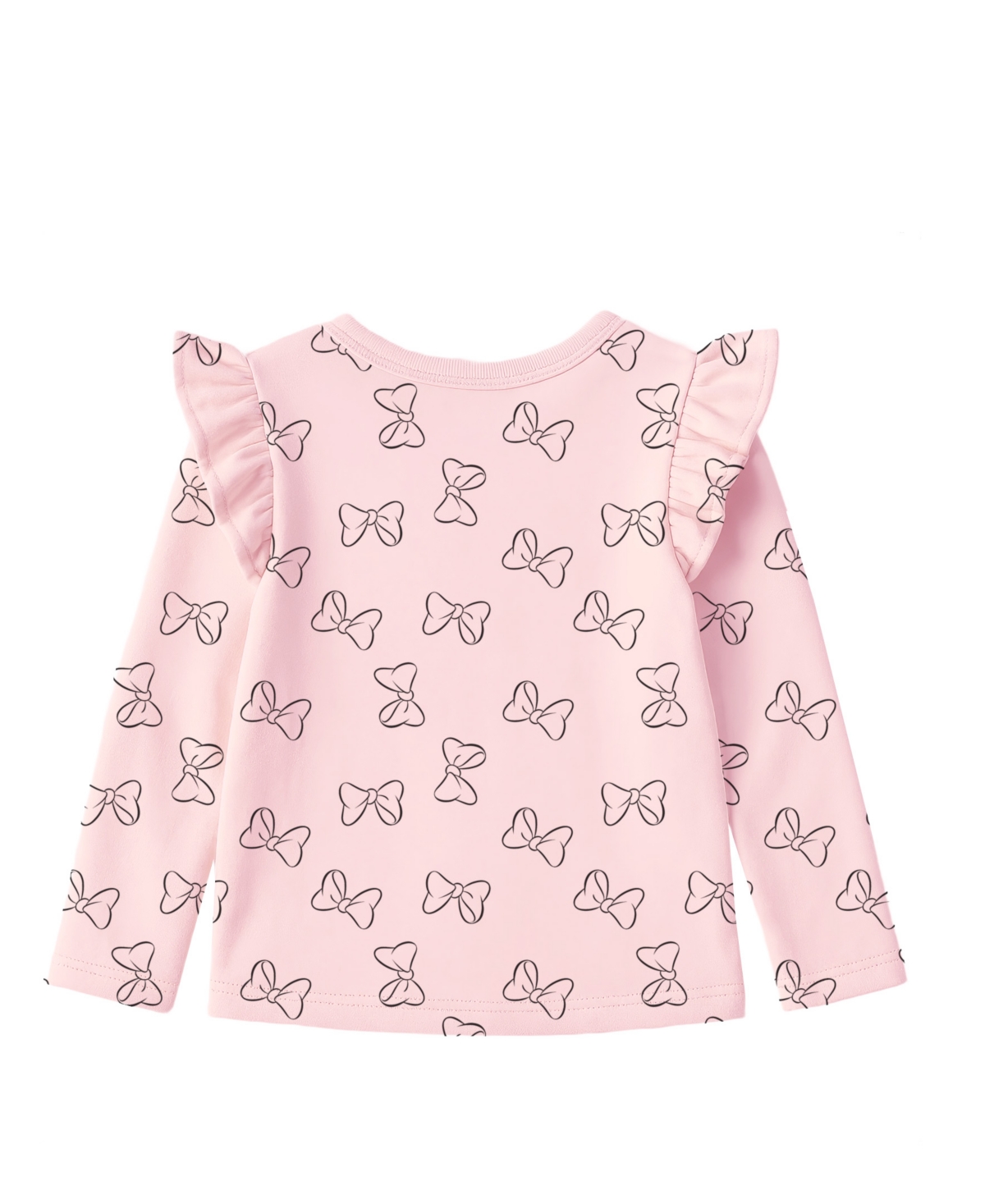 Disney Baby Girls 2-piece Minnie Mouse Overall And Top Set In Pink