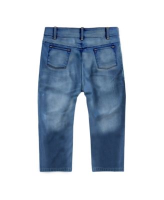 Baby Girls' Minnie Top and Denim Pants, 2-Piece Set