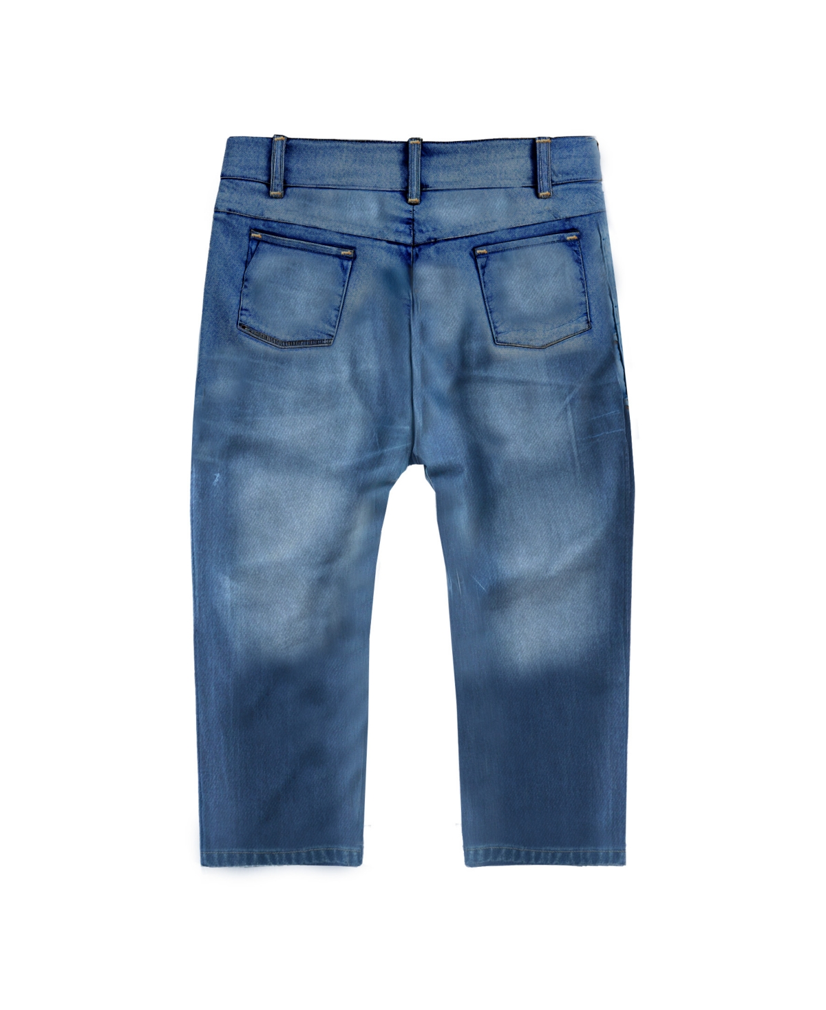 Disney Baby Girls 2-piece Minnie Top And Denim Pants Set In Multi