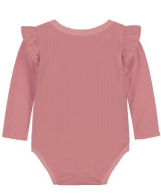 Baby Girls' and Boys' Minnie Mouse Printed Bodysuits, 3-Pack Set