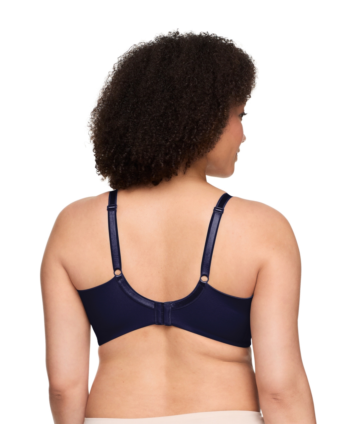 Warner's Women's No Side Effects Underarm-smoothing Wireless Bra Rm3061a In Blue