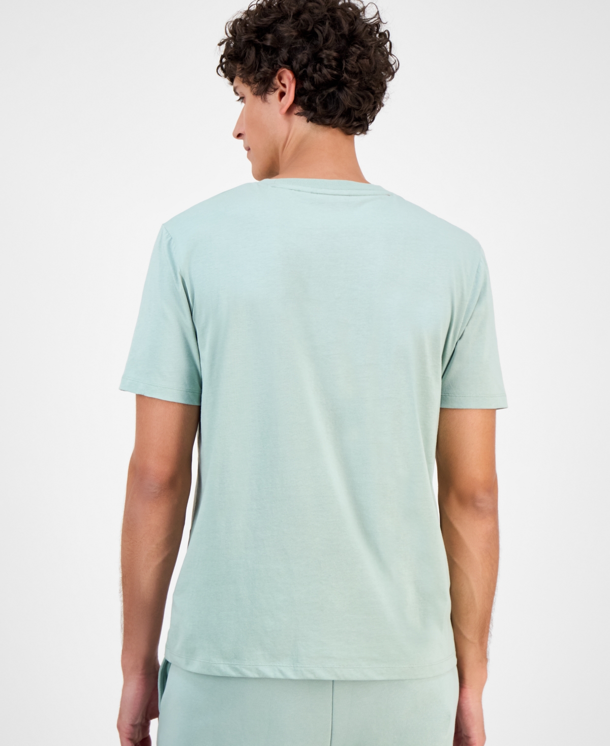 Hugo By Boss Men's Cotton Logo Crewneck T-Shirt
