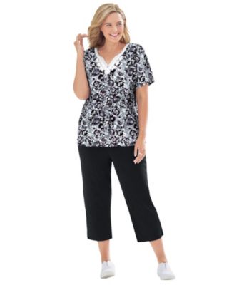 Women's Within 2-Piece Tunic and Capri Set
