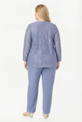 Women's Within 3-Piece Lace Jacket/Tank/Pant Set