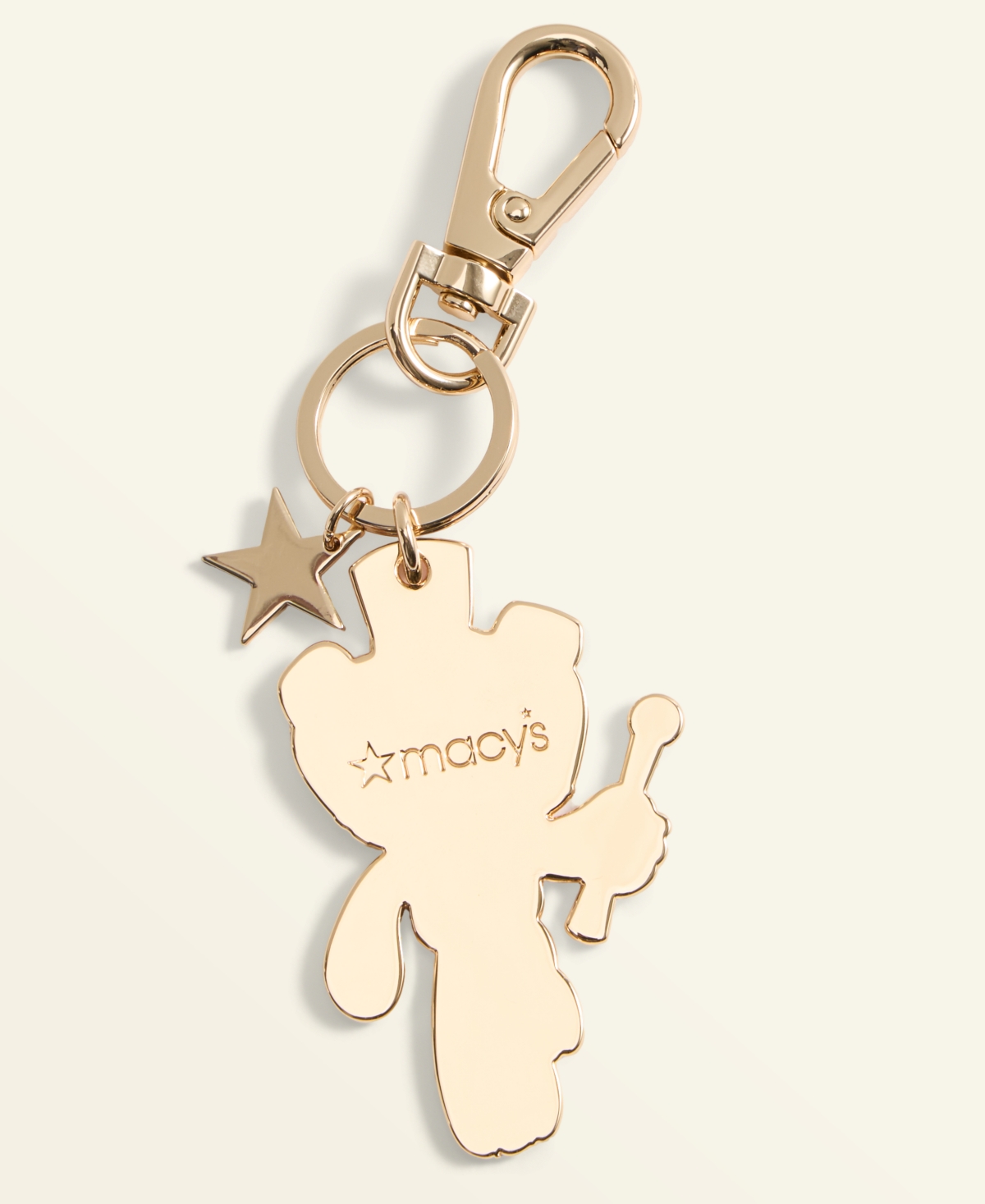 Macy's Thanksgiving Day Parade Enamel Bear Bag Charm,  Exclusive In Gold